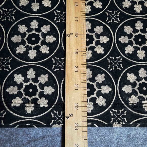 Mens Como Sport By Cobra Golf Polo Black Beige Abstract Print 100% Cotton Size M - Picture 7 of 7